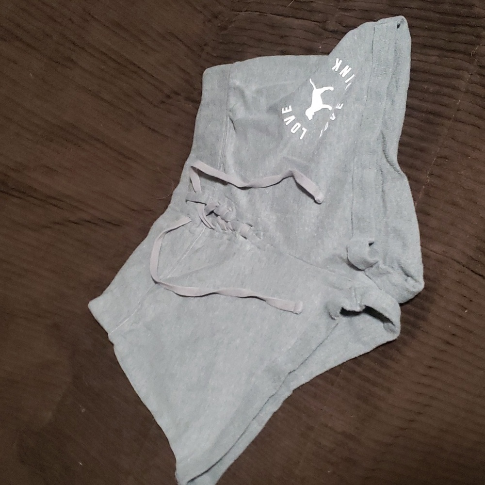 VS Pink Gray shorts